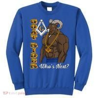 Brothers Masons Goat Rider WhoS Next Masonic FatherS Day Sweatshirt thumb 0