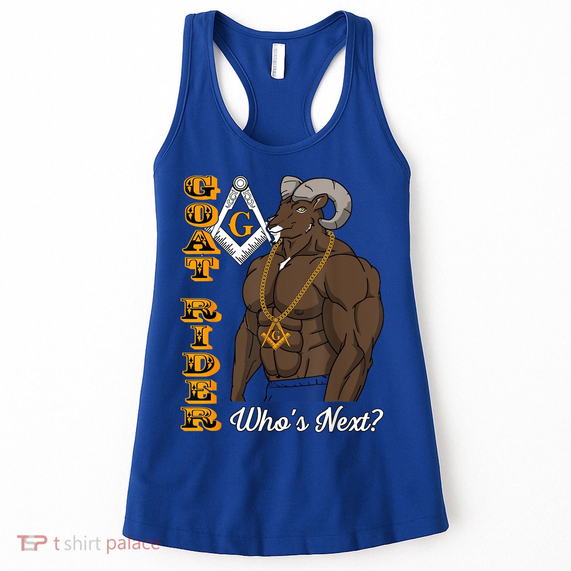 Brothers Masons Goat Rider WhoS Next Masonic FatherS Day Women's Tank Top