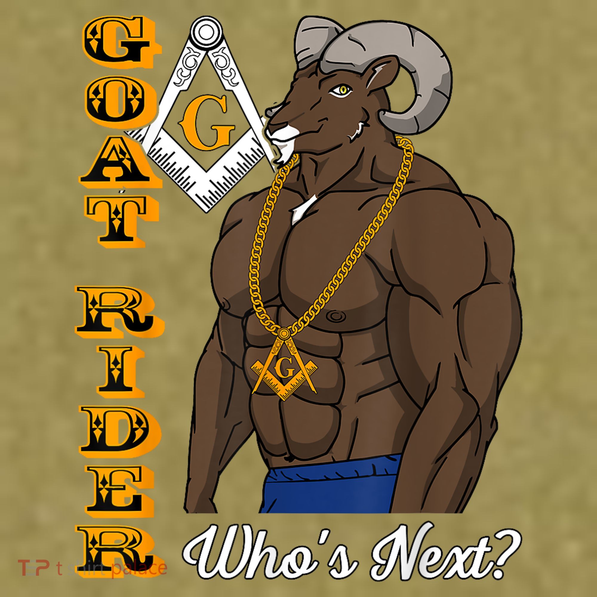 Brothers Masons Goat Rider WhoS Next Masonic FatherS Day Garment-Dyed Women's Muscle Tee