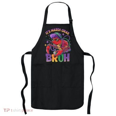Bruh Mardi Gras Crawfish Mardi Gras Design Apron