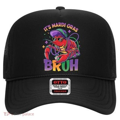 Bruh Mardi Gras Crawfish Mardi Gras Design Hat