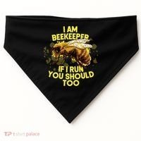 Beekeeper Meaningful Gift Honeycomb Honey Bee Beekeeping Gift USA-Made Doggie Bandana thumb 0