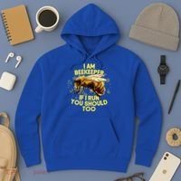 Beekeeper Meaningful Gift Honeycomb Honey Bee Beekeeping Gift Hoodie thumb 3