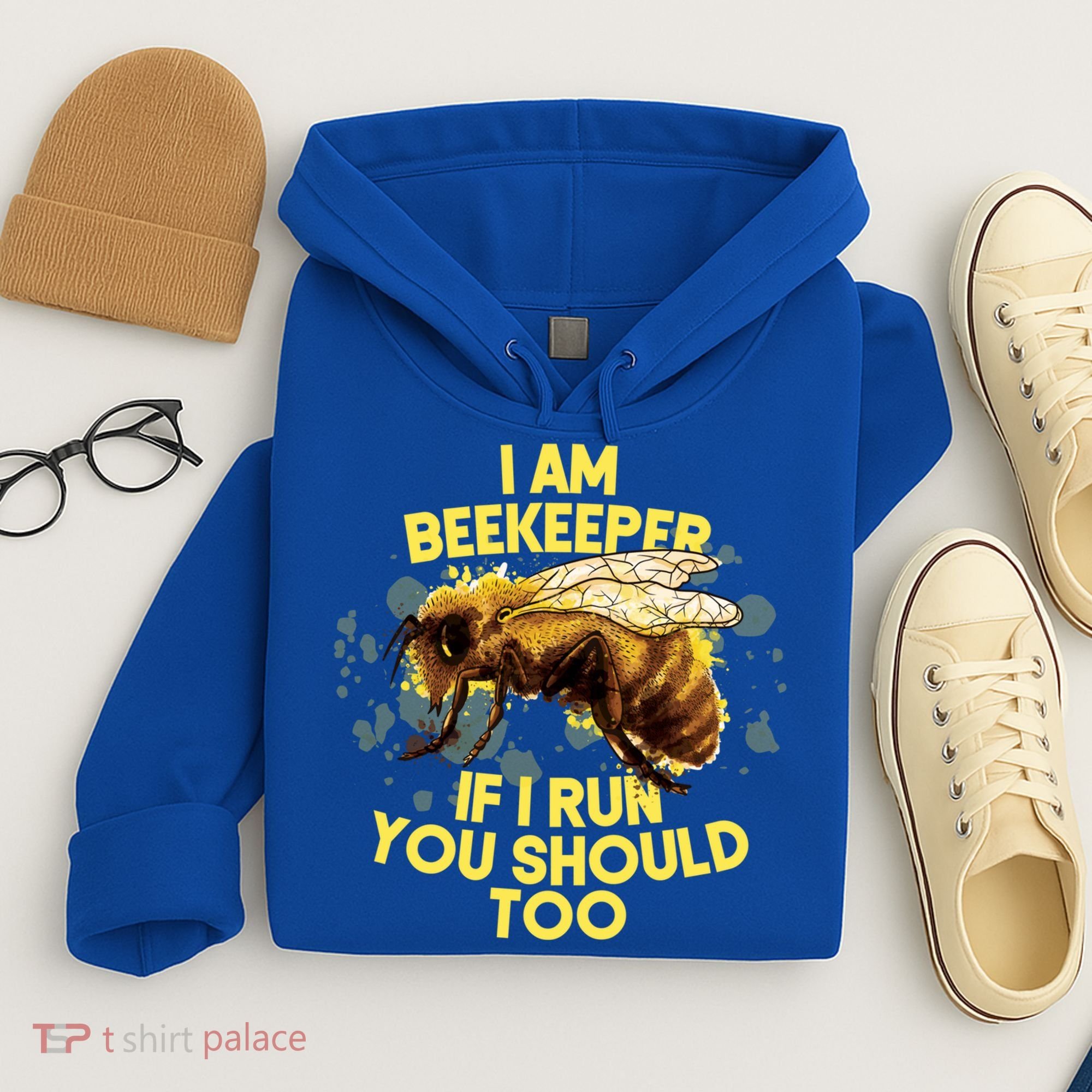 Beekeeper Meaningful Gift Honeycomb Honey Bee Beekeeping Gift Hoodie