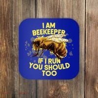 Beekeeper Meaningful Gift Honeycomb Honey Bee Beekeeping Gift Coaster thumb 0