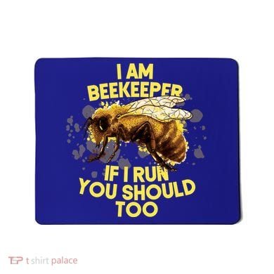 Beekeeper Meaningful Gift Honeycomb Honey Bee Beekeeping Gift Mousepad