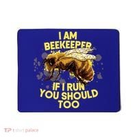 Beekeeper Meaningful Gift Honeycomb Honey Bee Beekeeping Gift Mousepad thumb 0