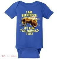 Beekeeper Meaningful Gift Honeycomb Honey Bee Beekeeping Gift Baby Bodysuit thumb 0