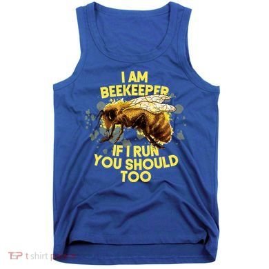 Beekeeper Meaningful Gift Honeycomb Honey Bee Beekeeping Gift Tank Top