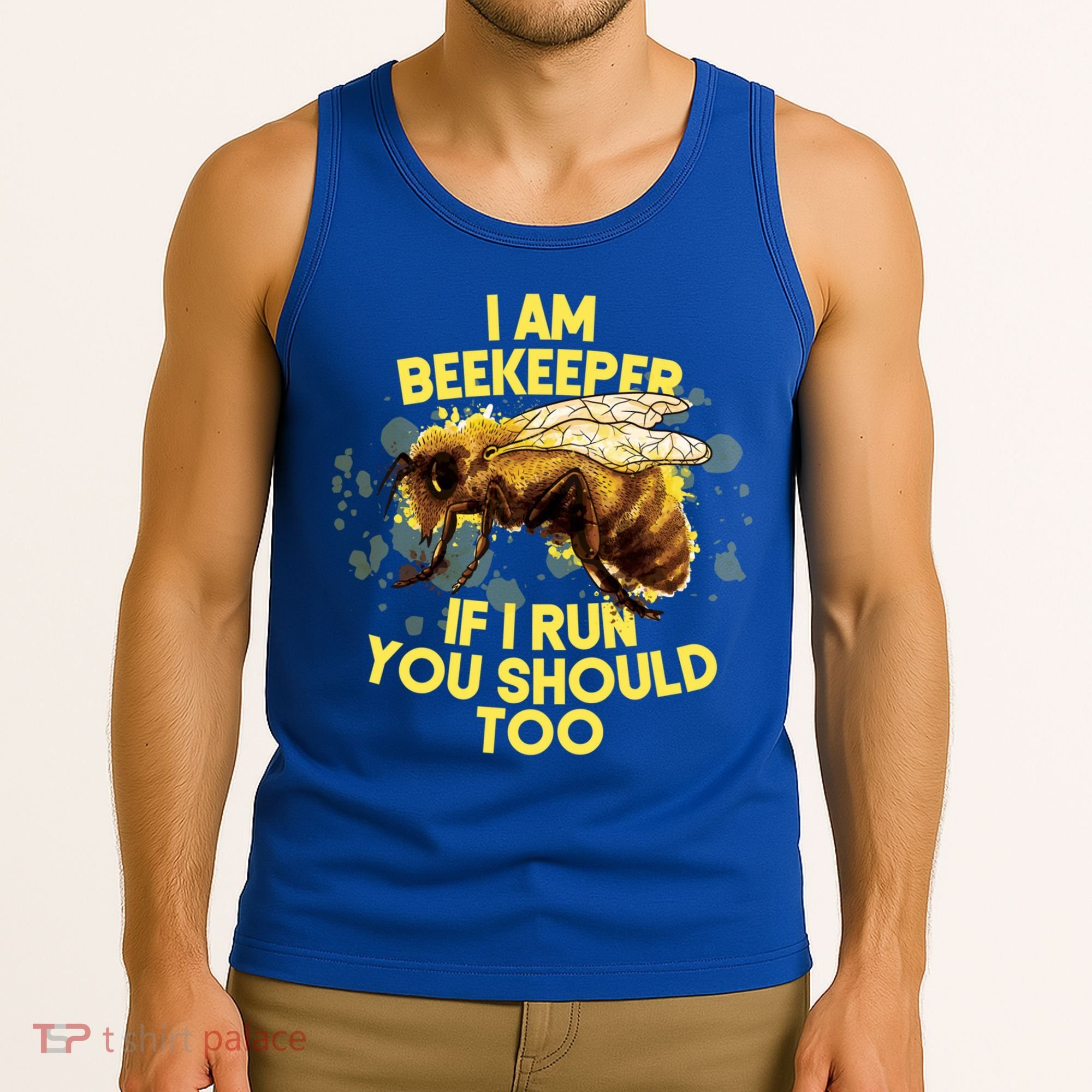 Beekeeper Meaningful Gift Honeycomb Honey Bee Beekeeping Gift Tank Top