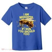 Beekeeper Meaningful Gift Honeycomb Honey Bee Beekeeping Gift Toddler T-Shirt thumb 0