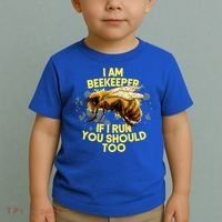 Beekeeper Meaningful Gift Honeycomb Honey Bee Beekeeping Gift Toddler T-Shirt thumb 2
