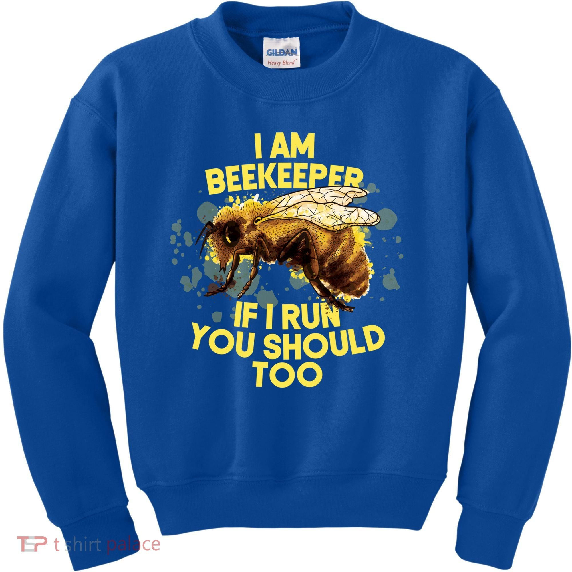 Beekeeper Meaningful Gift Honeycomb Honey Bee Beekeeping Gift Kids Sweatshirt