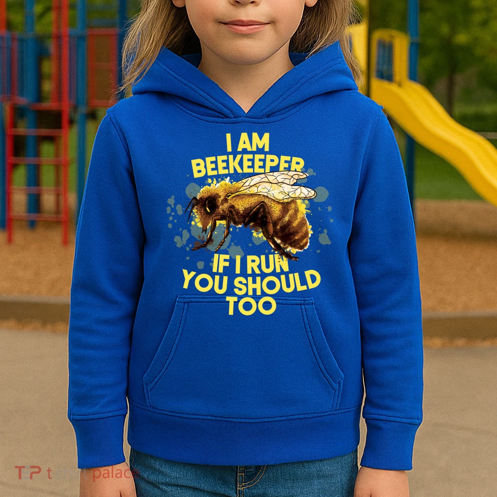 Beekeeper Meaningful Gift Honeycomb Honey Bee Beekeeping Gift Kids Hoodie
