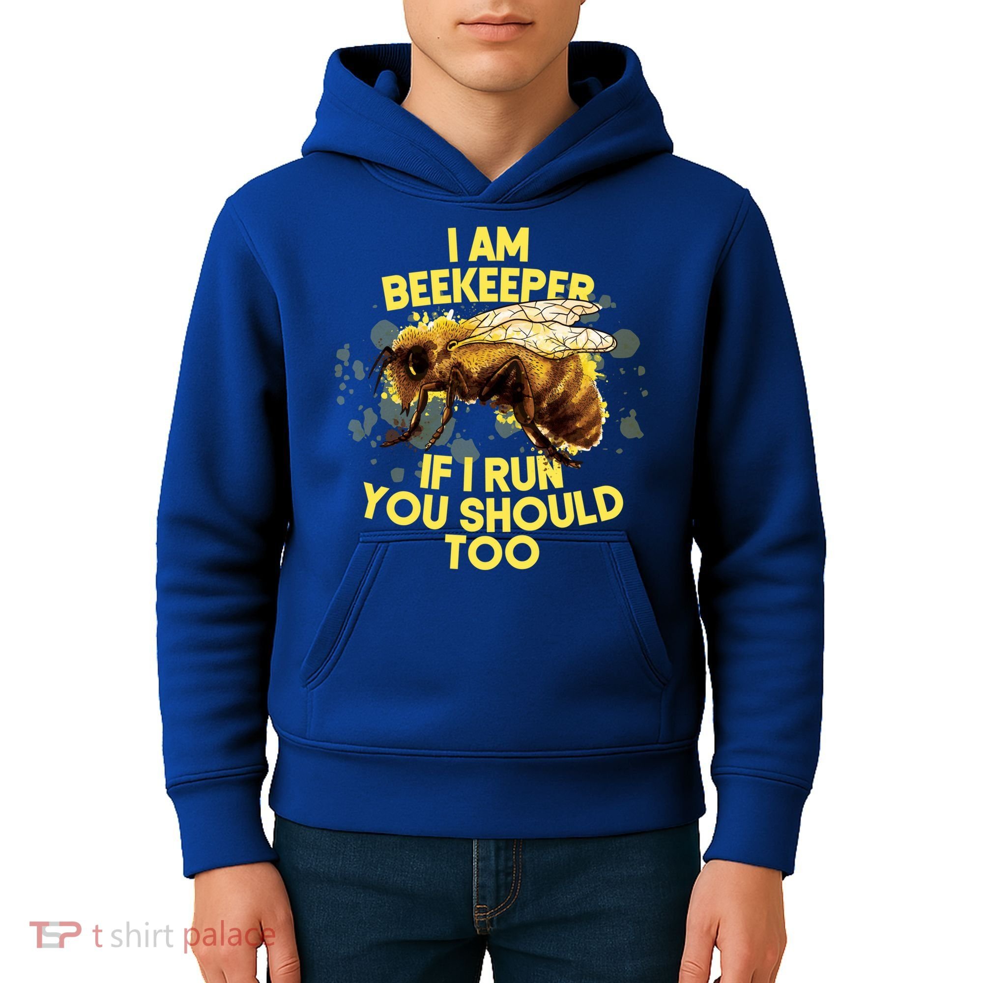 Beekeeper Meaningful Gift Honeycomb Honey Bee Beekeeping Gift Kids Hoodie