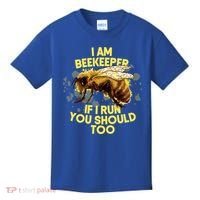 Beekeeper Meaningful Gift Honeycomb Honey Bee Beekeeping Gift Kids T-Shirt thumb 0