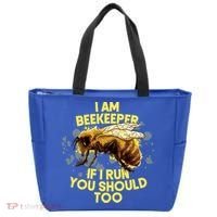 Beekeeper Meaningful Gift Honeycomb Honey Bee Beekeeping Gift Tote Bag thumb 0