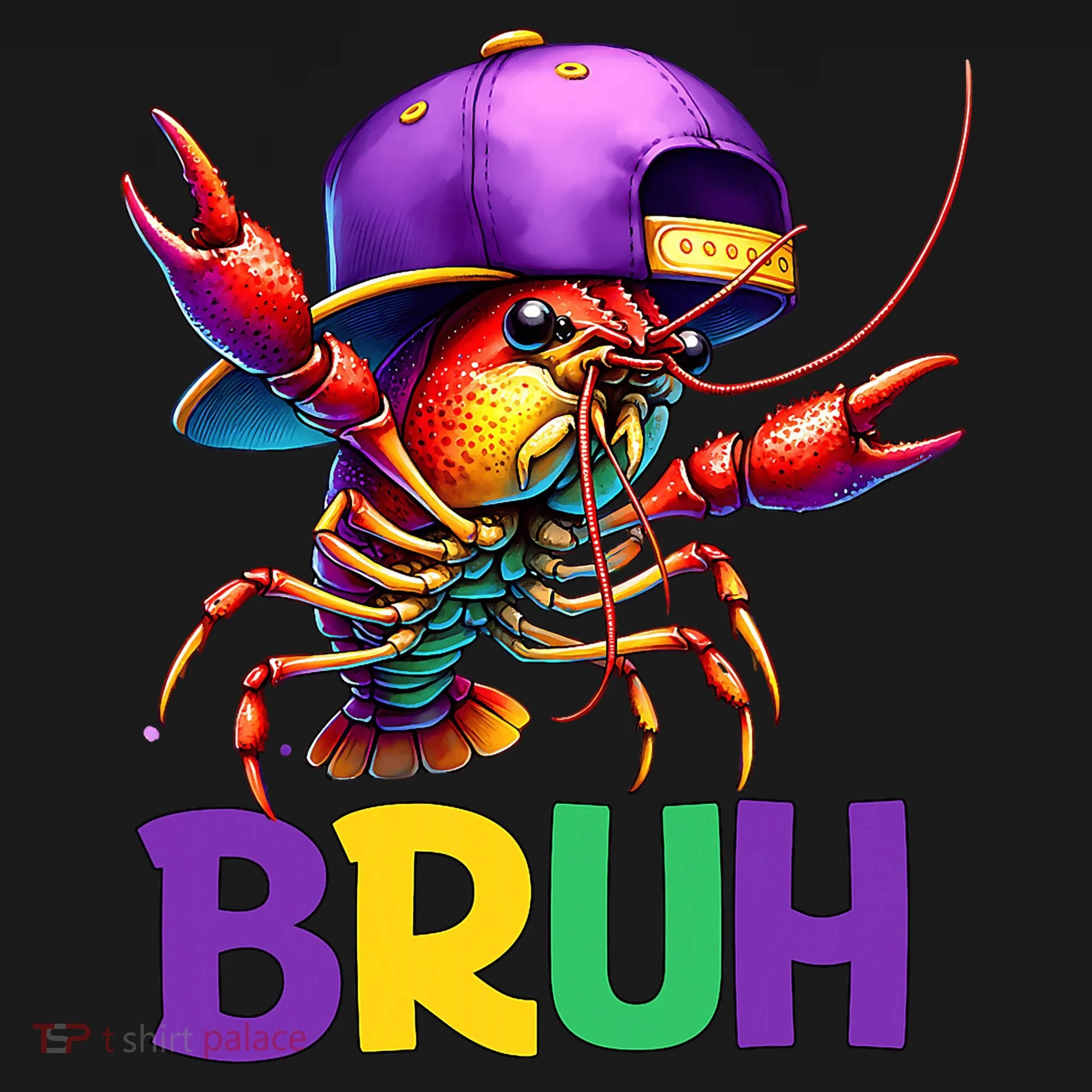Bruh Mardi Gras Bruh Crawfish Mardi Gras Hoodie