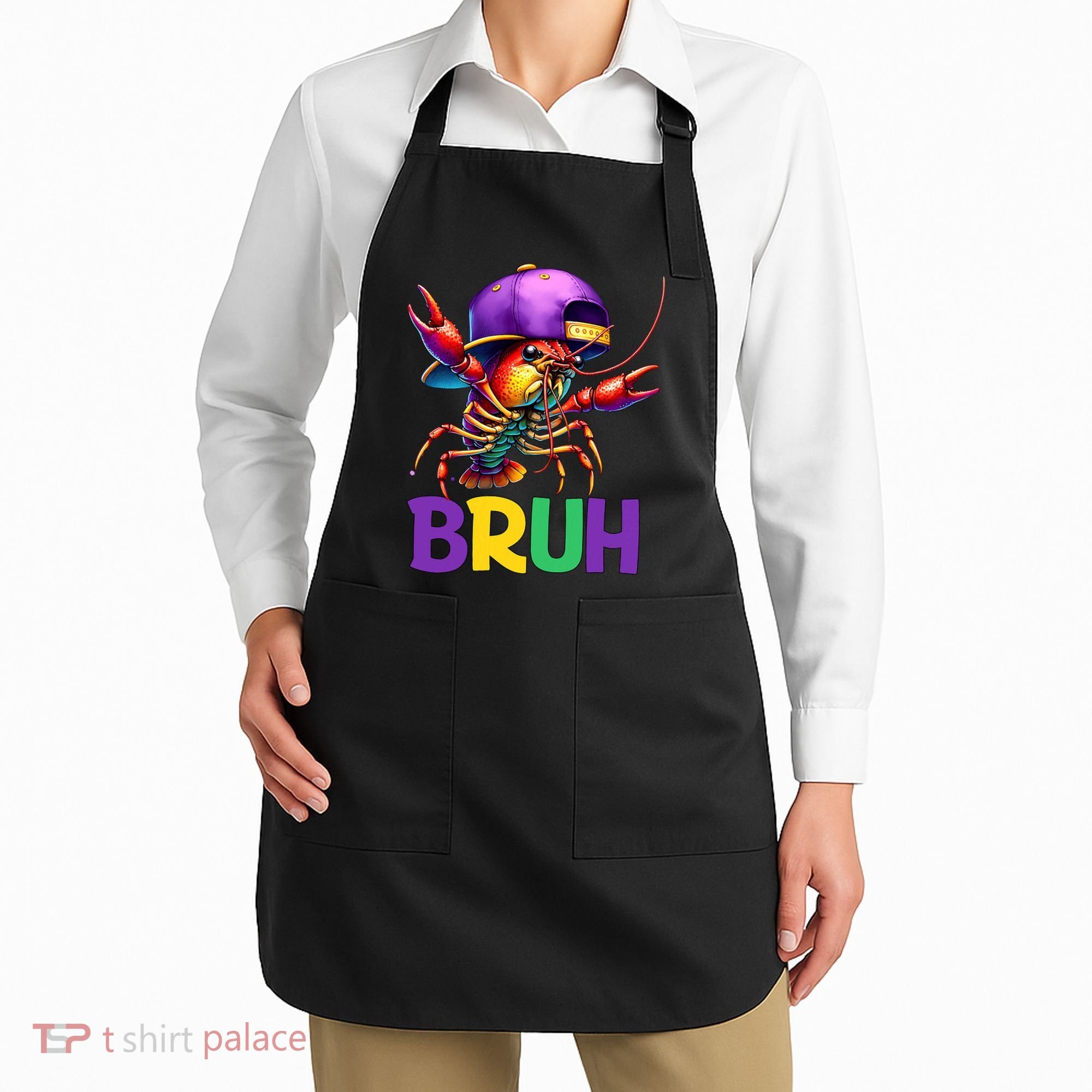 Bruh Mardi Gras Bruh Crawfish Mardi Gras Apron