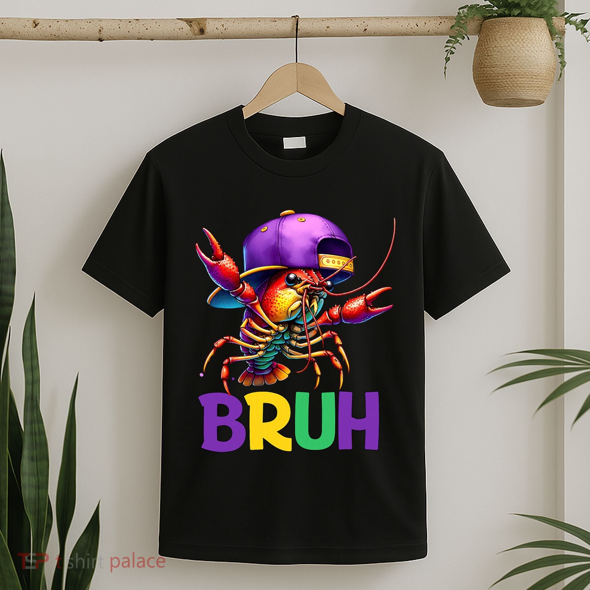 Bruh Mardi Gras Bruh Crawfish Mardi Gras T-Shirt