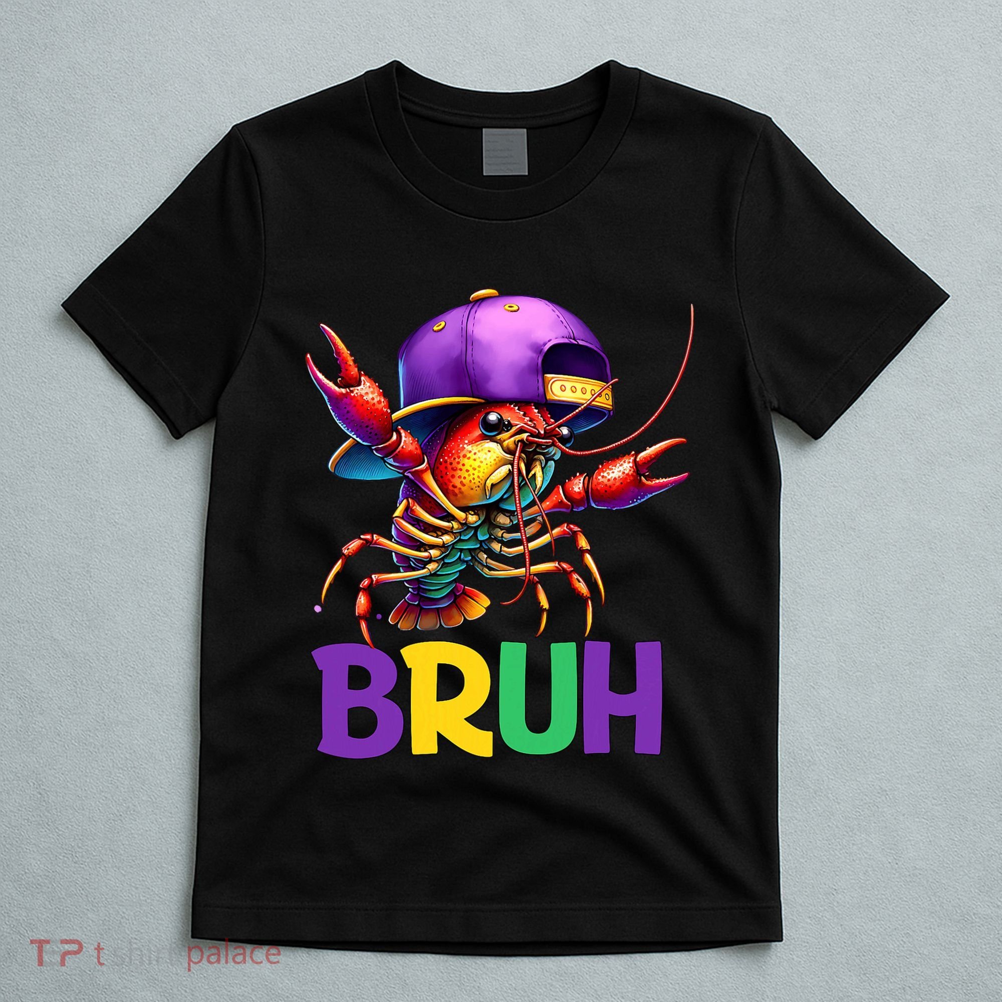 Bruh Mardi Gras Bruh Crawfish Mardi Gras T-Shirt
