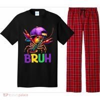 Bruh Mardi Gras Bruh Crawfish Mardi Gras Pajama Set thumb 0