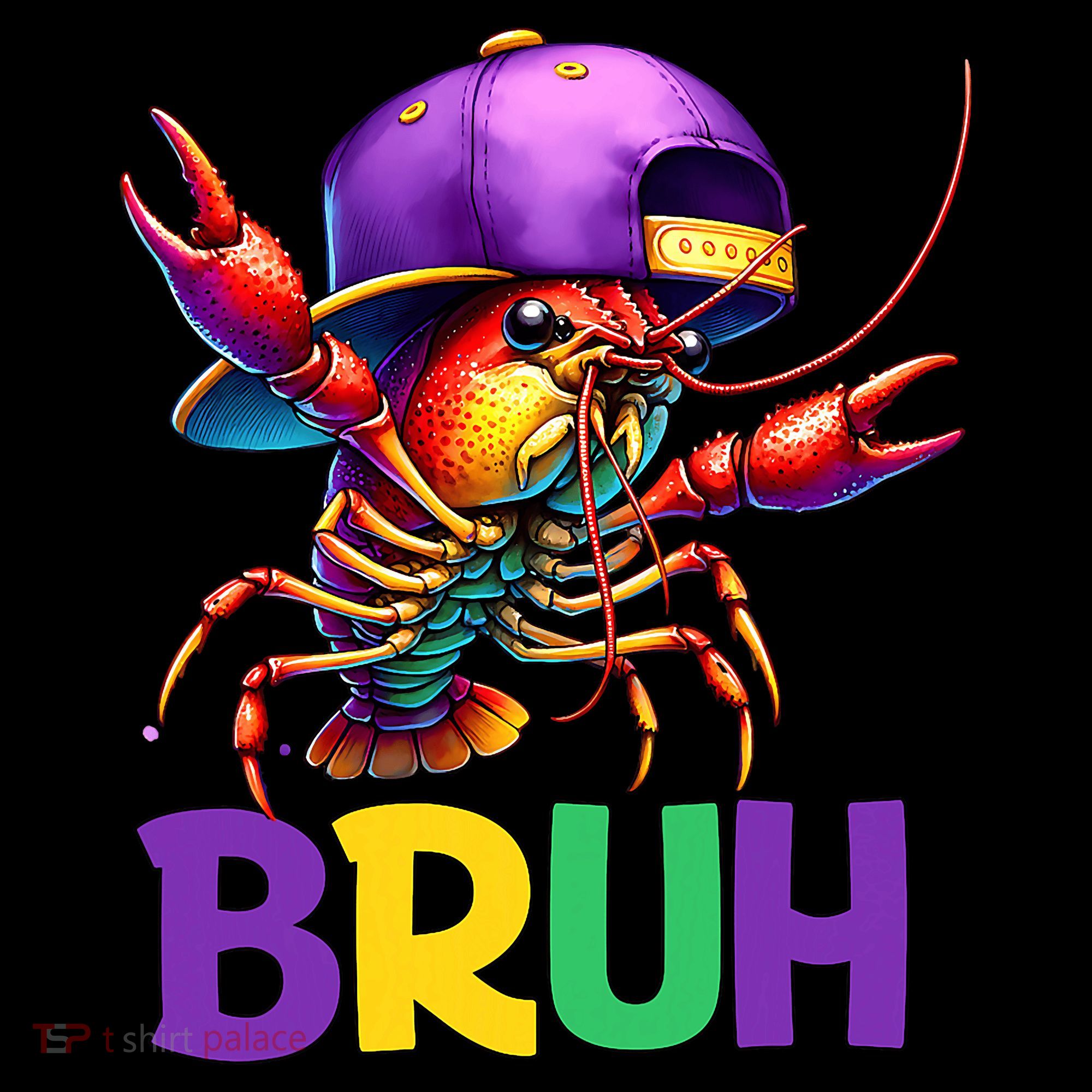 Bruh Mardi Gras Bruh Crawfish Mardi Gras Women's Hoodie
