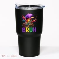 Bruh Mardi Gras Bruh Crawfish Mardi Gras Tumbler thumb 0