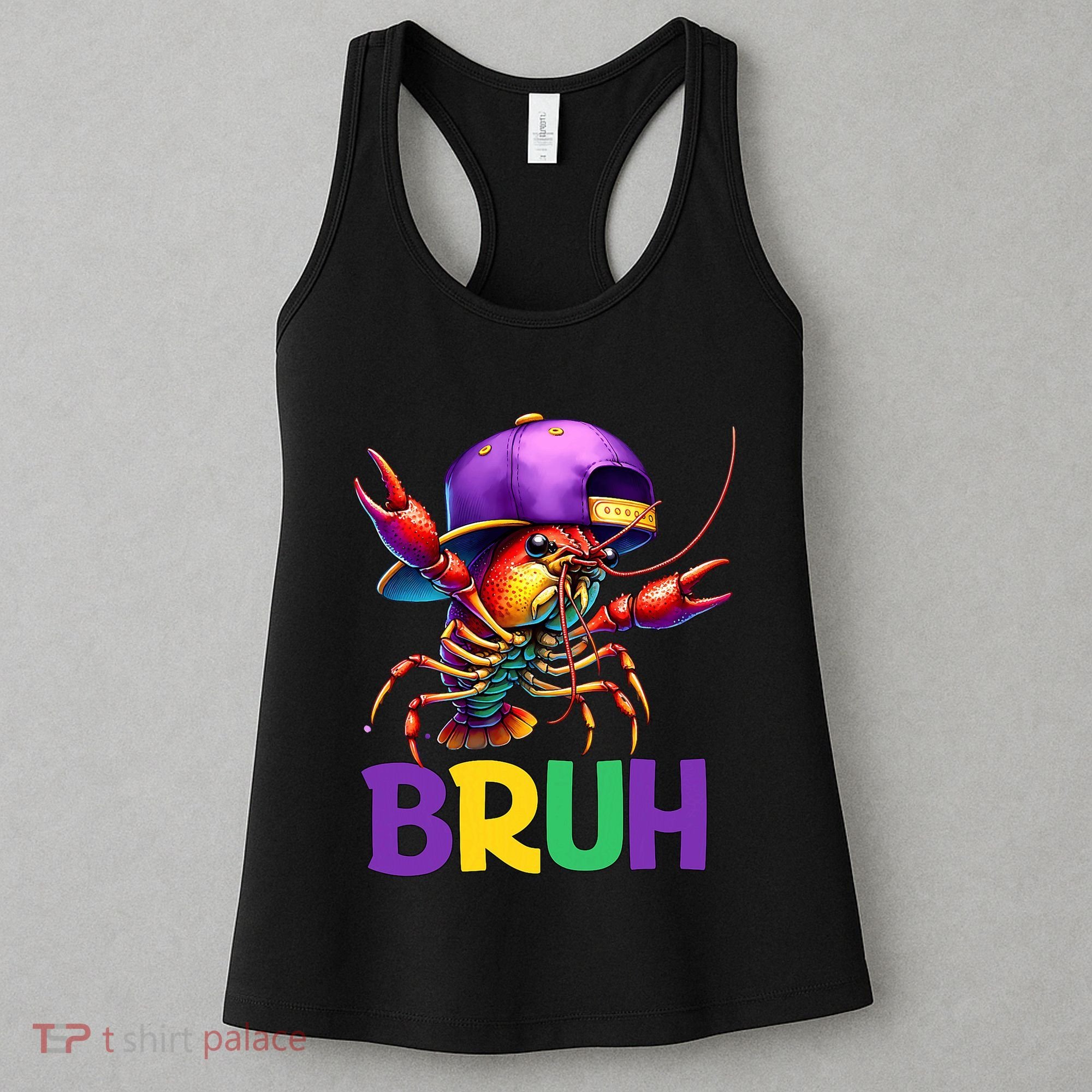 Bruh Mardi Gras Bruh Crawfish Mardi Gras Women's Tank Top