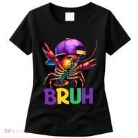 Bruh Mardi Gras Bruh Crawfish Mardi Gras Women's T-Shirt thumb 0