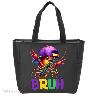 Bruh Mardi Gras Bruh Crawfish Mardi Gras Tote Bag