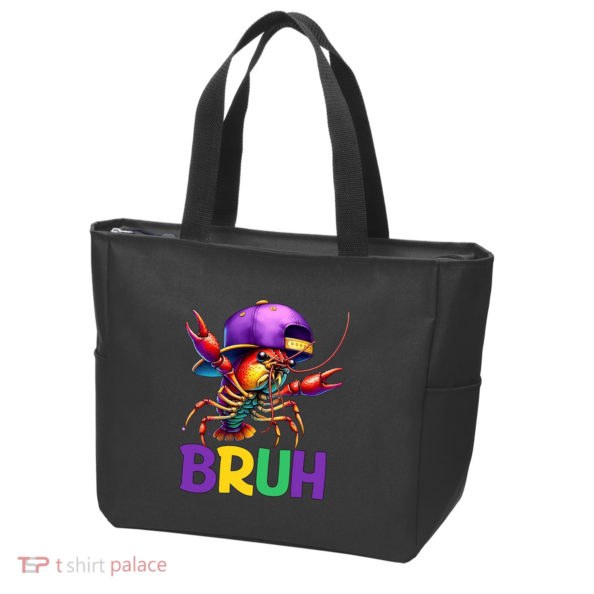 Bruh Mardi Gras Bruh Crawfish Mardi Gras Tote Bag