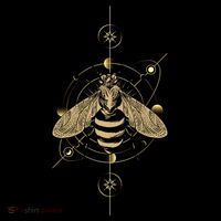 Beekeeper Meaningful Gift Honeycomb Honey Bee Compass Beekeeping Great Gift Coffee Mug thumb 5