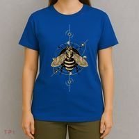 Beekeeper Meaningful Gift Honeycomb Honey Bee Compass Beekeeping Great Gift T-Shirt thumb 4