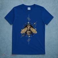 Beekeeper Meaningful Gift Honeycomb Honey Bee Compass Beekeeping Great Gift T-Shirt thumb 5