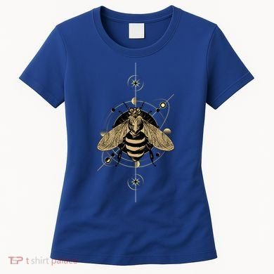 Beekeeper Meaningful Gift Honeycomb Honey Bee Compass Beekeeping Great Gift Women's T-Shirt