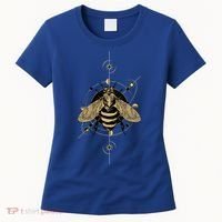 Beekeeper Meaningful Gift Honeycomb Honey Bee Compass Beekeeping Great Gift Women's T-Shirt thumb 0