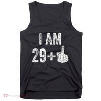 Birthday Male Him Fun 30 Funny 30th Birthday Cute Tank Top thumb 0
