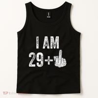 Birthday Male Him Fun 30 Funny 30th Birthday Cute Tank Top thumb 2