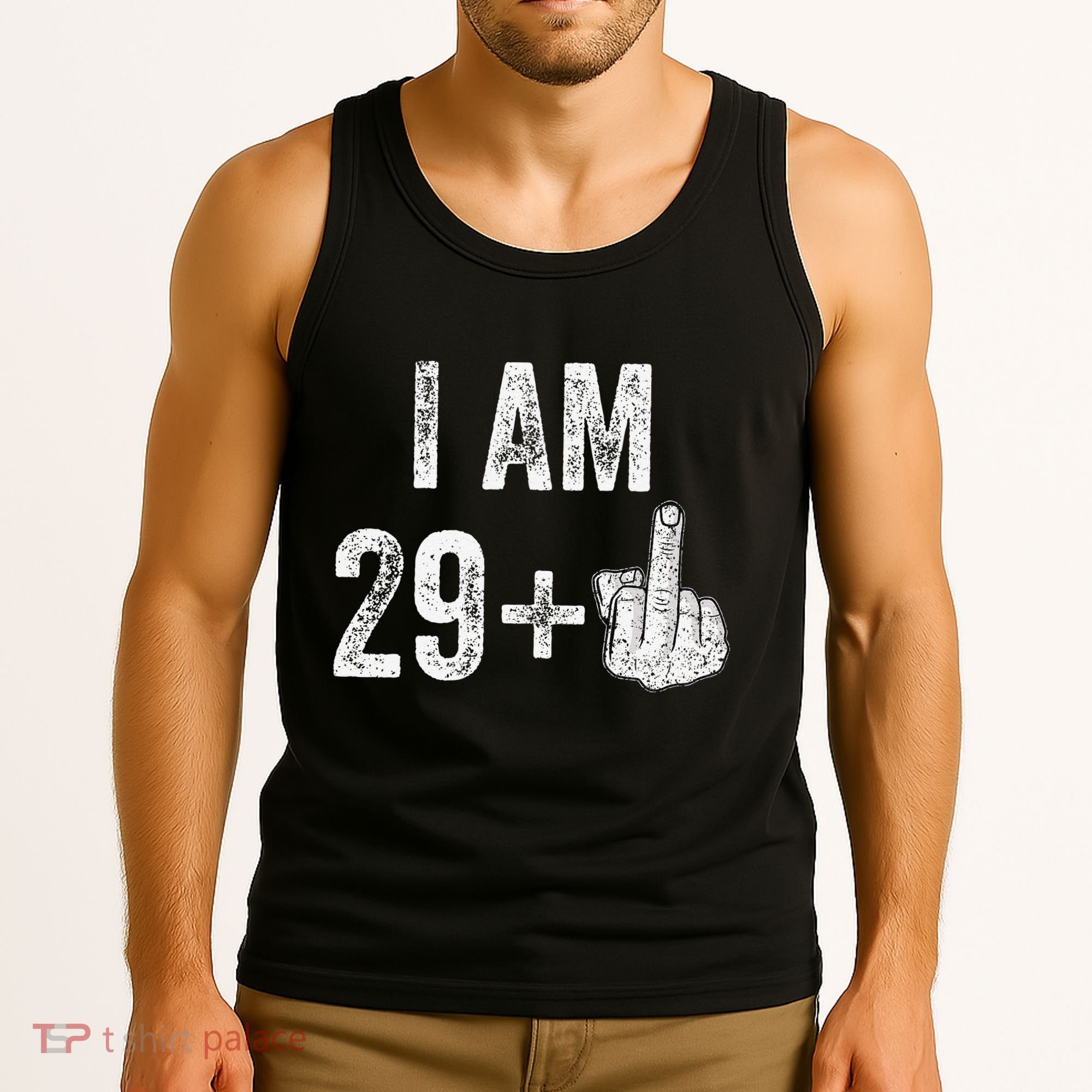 Birthday Male Him Fun 30 Funny 30th Birthday Cute Tank Top