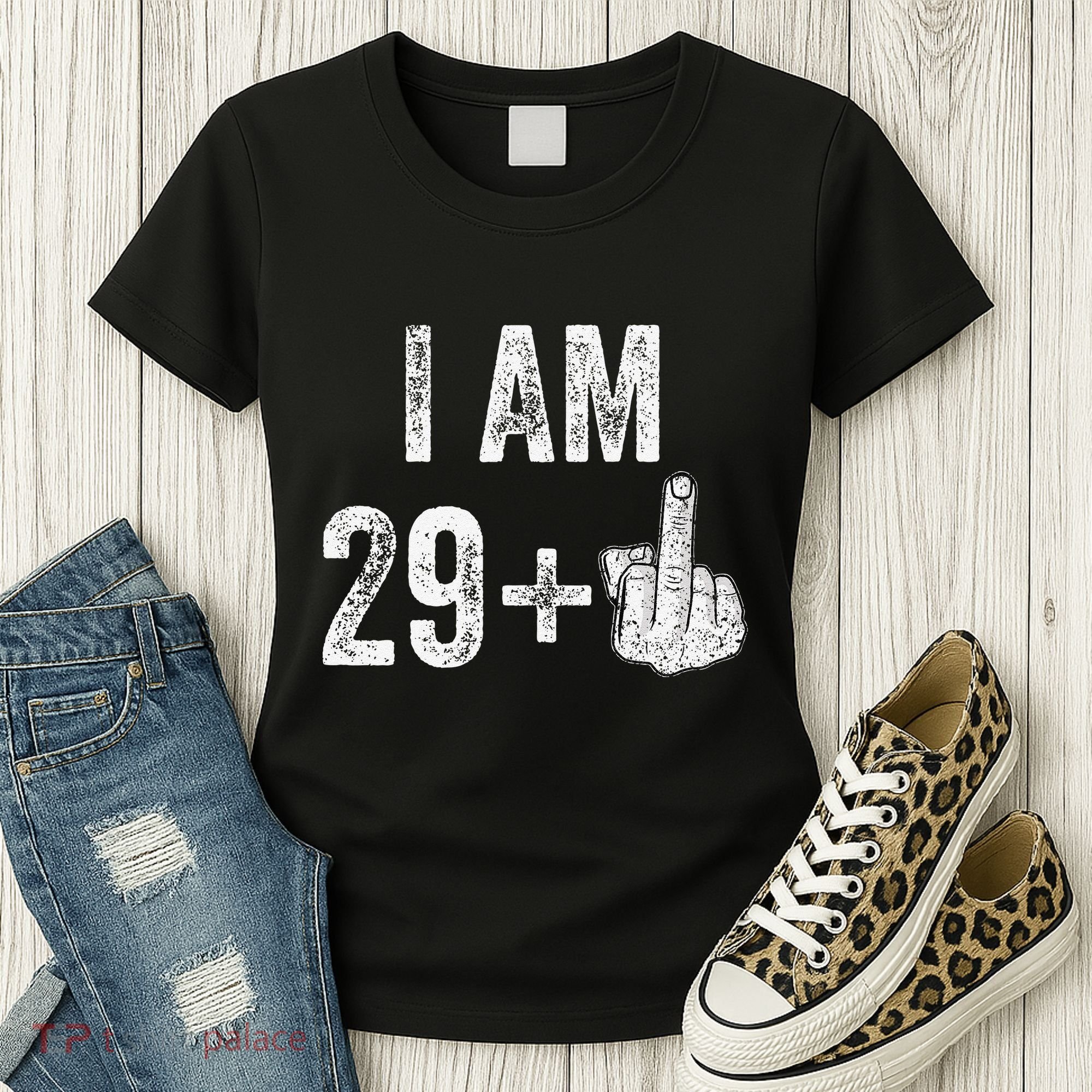 Birthday Male Him Fun 30 Funny 30th Birthday Cute Women's T-Shirt