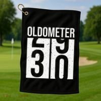 Birthday Male Him Fun 30 Funny 30th Birthday Golf Towel thumb 1