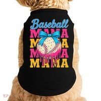 Baseball Mama Home Plate Ice Cream Drip With Sprinkles Drip Doggie Tank thumb 0