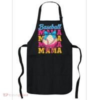 Baseball Mama Home Plate Ice Cream Drip With Sprinkles Drip Apron thumb 0