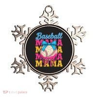 Baseball Mama Home Plate Ice Cream Drip With Sprinkles Drip Ornament thumb 0