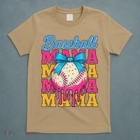 Baseball Mama Home Plate Ice Cream Drip With Sprinkles Drip T-Shirt thumb 5