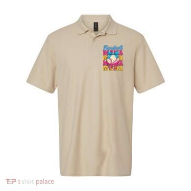 Baseball Mama Home Plate Ice Cream Drip With Sprinkles Drip Polo