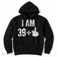 Birthday Male Him Fun 40 Funny 40th Birthday Hoodie thumb 0