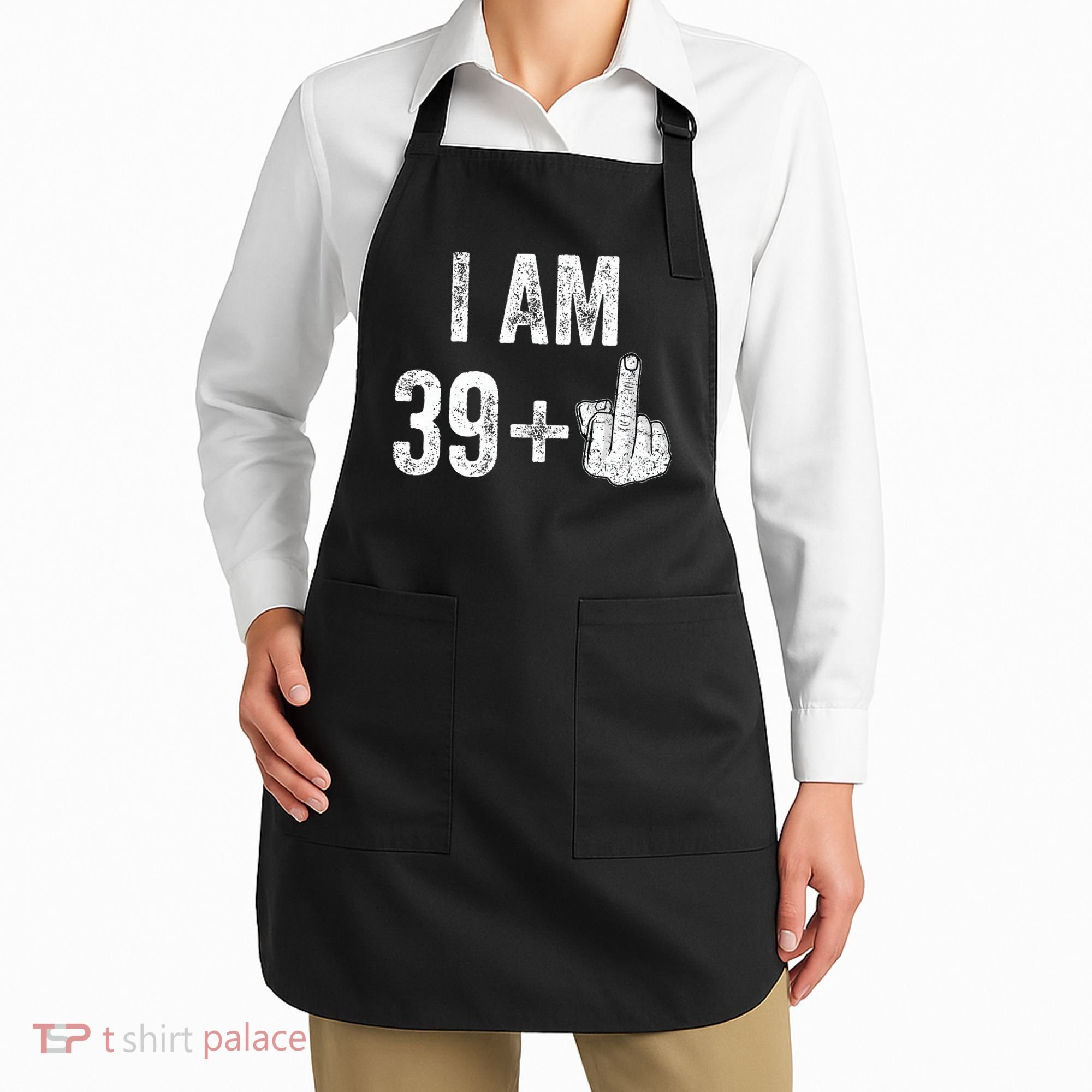 Birthday Male Him Fun 40 Funny 40th Birthday Apron
