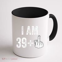 Birthday Male Him Fun 40 Funny 40th Birthday Coffee Mug thumb 1